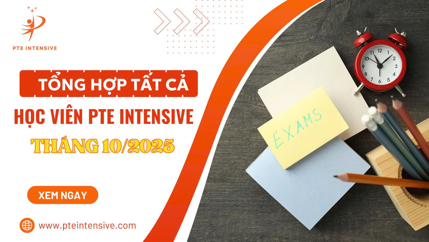 Tổng hợp kết quả há»c viên PTE Intensive tháng 10/2025